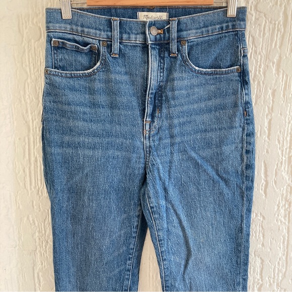 Madewell Classic Straight Leg Jeans Size 27 - Picture 2 of 11